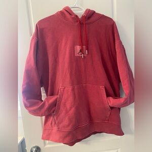 Jordan Essential Flight Fleece Washed Hoodie Cardinal Red Men’s XL Sports Nike